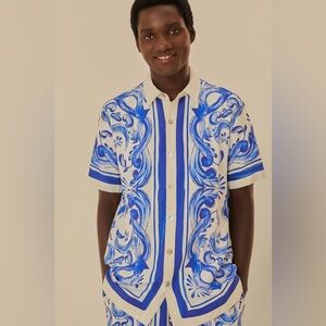 Farm Rio Garden Tiles Unisex Shirt